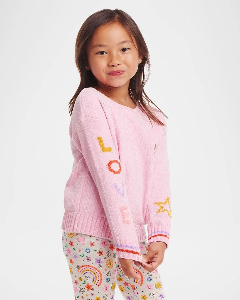 商品Andy & Evan|Girl's Printed Sweater & Leggings Set, Size 2T-6X,价格¥469,第4张图片详细描述