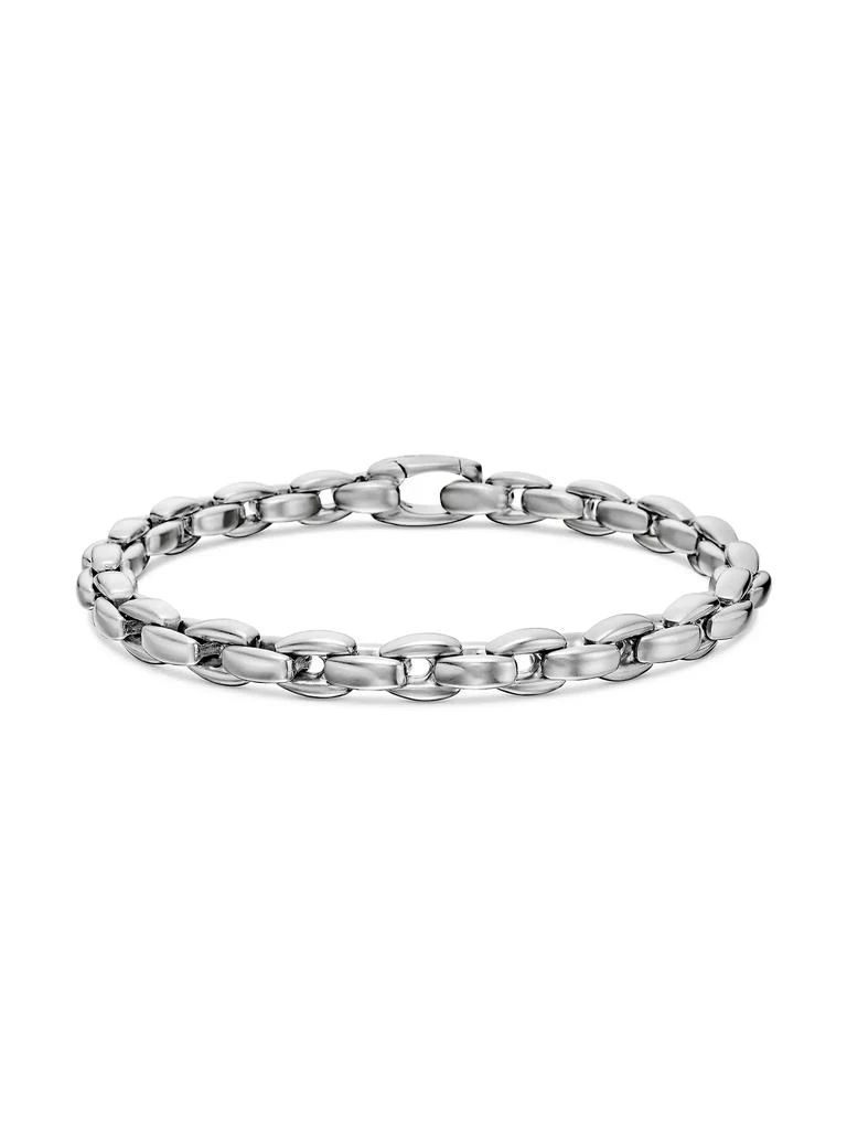 商品David Yurman|Elongated Box Chain Bracelet in Sterling Silver, 6MM,价格¥5646,第1张图片
