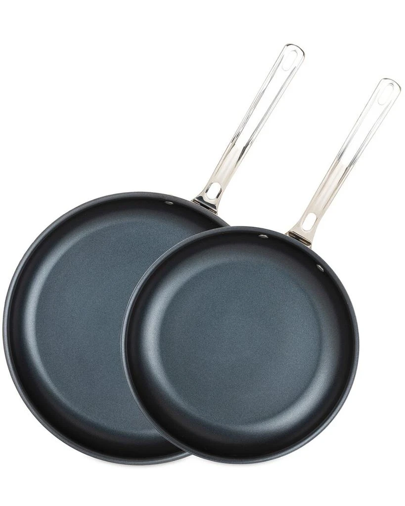商品Viking|Viking 3-Ply Stainless Steel Nonstick 2pc Stainless Steel Fry Pan Set,价格¥467,第2张图片详细描述