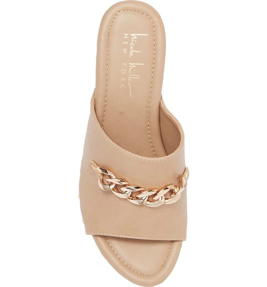 商品Nicole Miller|Slip-on Chain Clog,价格¥244,第4张图片详细描述