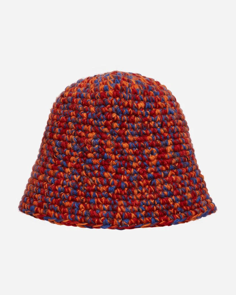 商品STUSSY|Melange Yarn Knit Bucket Hat Orange,价格¥288,第5张图片详细描述