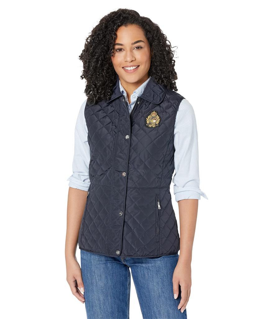 商品Ralph Lauren|Recycled Crest Quilted Vest,价格¥1096,第1张图片