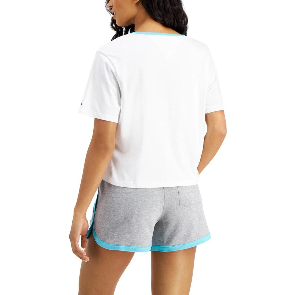 商品Tommy Jeans|Tommy Jeans Womens Cotton Logo T-Shirt,价格¥115,第2张图片详细描述