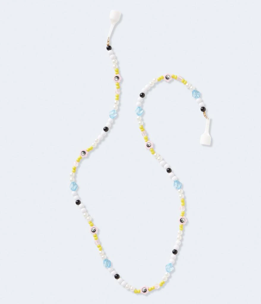 商品Aeropostale|Aeropostale Women's Yin Yang Beaded Airpodsar Chain,价格¥40,第1张图片