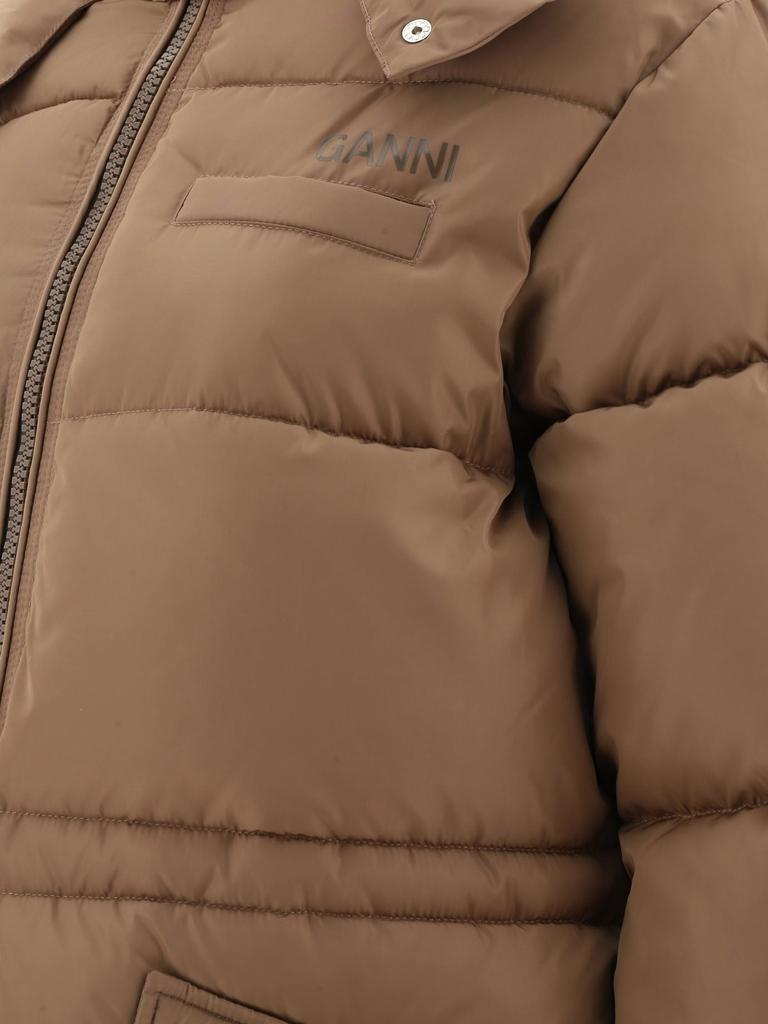 商品Ganni|"Oversized Tech" down coat,价格¥2444,第5张图片详细描述
