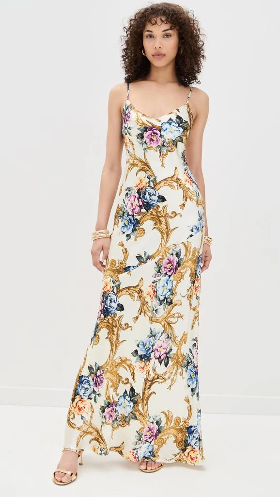 商品LAGENCE|Serita Maxi V Neck Bias Dress,价格¥4700,第1张图片