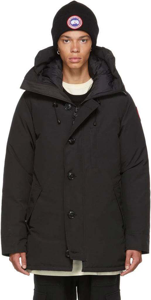 商品Canada Goose|Black Down Chateau Parka,价格¥8904,第1张图片