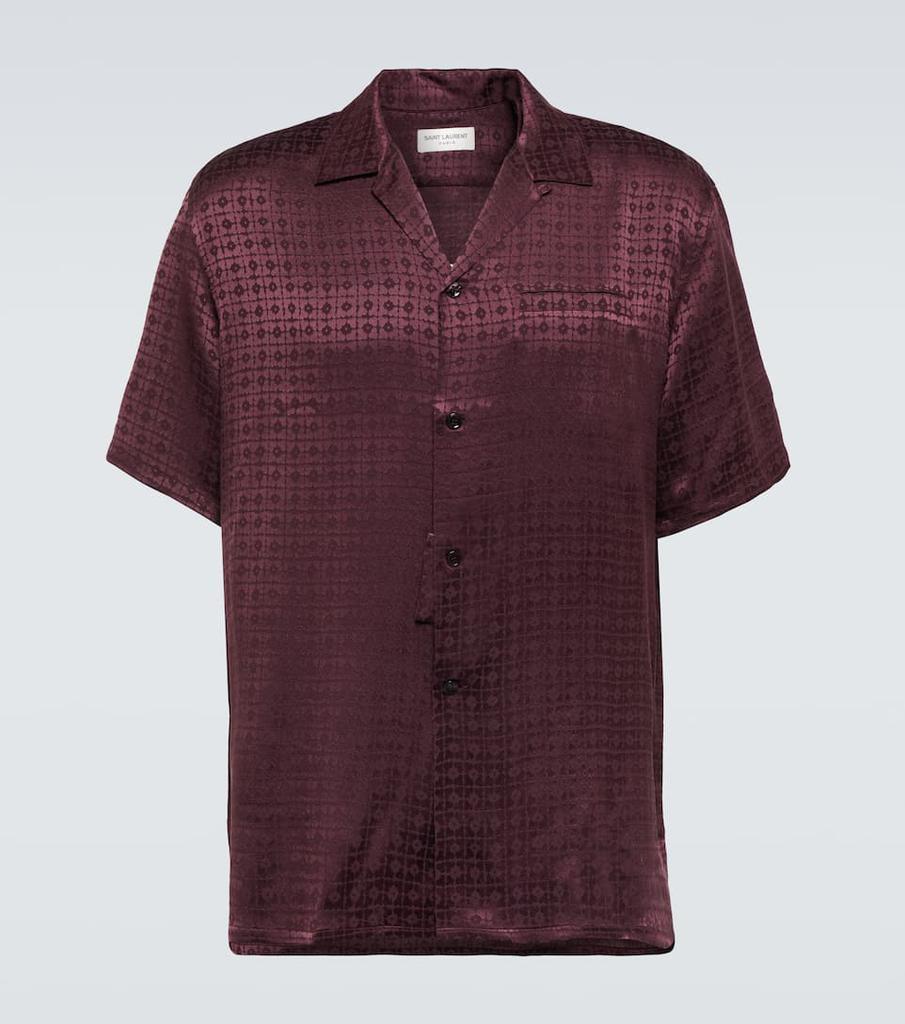 商品Yves Saint Laurent|真丝短袖衬衫,价格¥9885,第1张图片