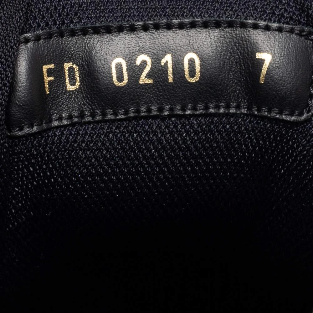 Louis Vuitton Black/Blue Leather, Mesh and Monogram Canvas Low-Top Sneakers Size 41 商品