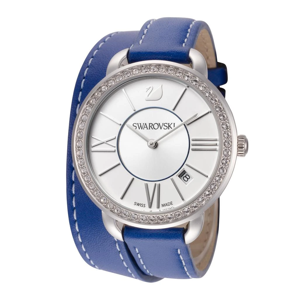 商品Swarovski|Swarovski Women's Alia Day Double Tour 37mm Quartz Watch,价格¥794,第1张图片