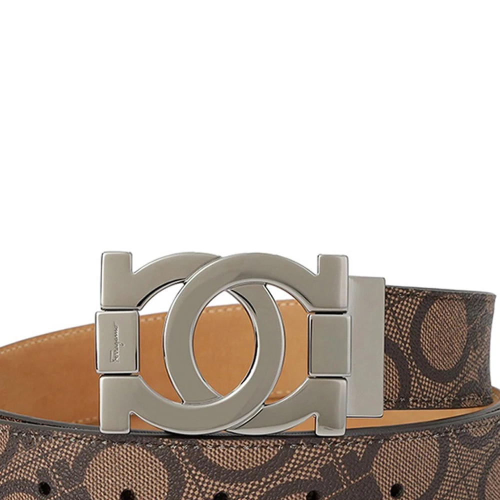 SALVATORE FERRAGAMO 棕色男士腰带 67-9162-587484 商品