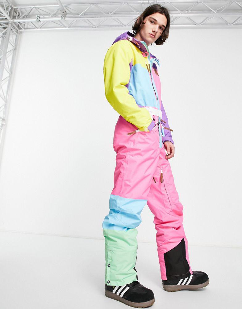 OOSC Boats unisex ski suit in multi商品第1张图片规格展示