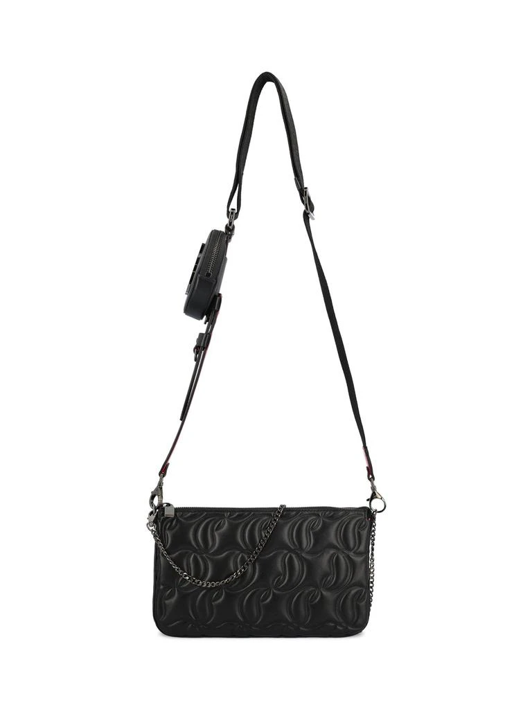 商品Christian Louboutin|Christian Louboutin Loubila Zip-Up Crossbody Bag,价格¥10285,第1张图片