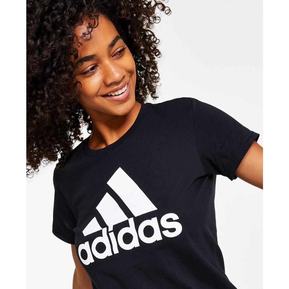 商品Adidas|Women's Essentials Logo Cotton T-Shirt, XS-,价格¥209,第6张图片详细描述