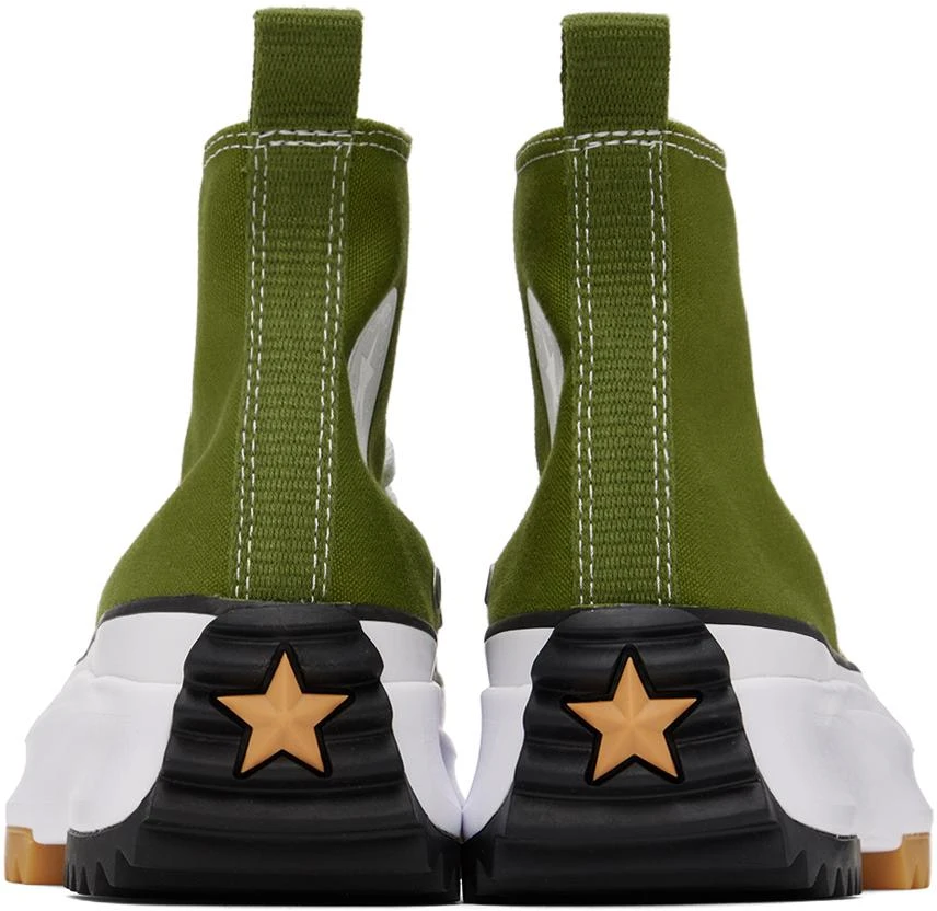 商品Converse|绿色 Run Star Hike Platform 高帮运动鞋,价格¥1058,第2张图片详细描述