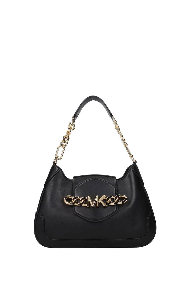 商品Michael Kors|Handbags hally Leather Black,价格¥992,第1张图片