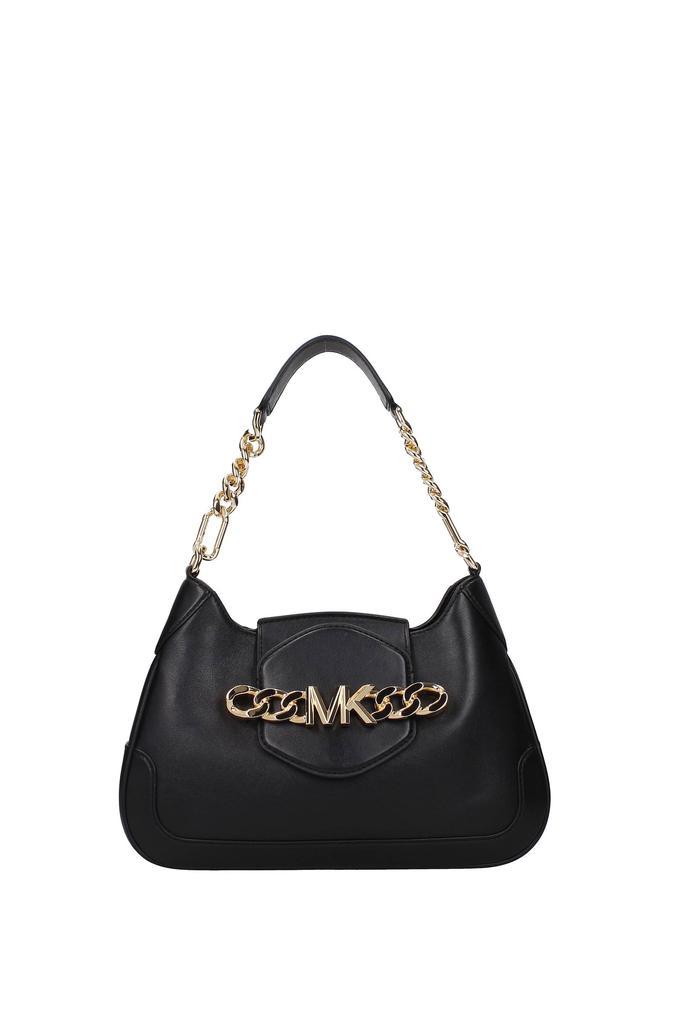 商品Michael Kors|Handbags hally Leather Black,价格¥956,第1张图片
