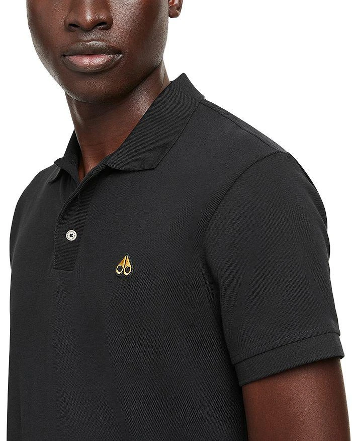 商品Moose Knuckles|Pique Short Sleeve Polo Shirt,价格¥1310,第3张图片详细描述