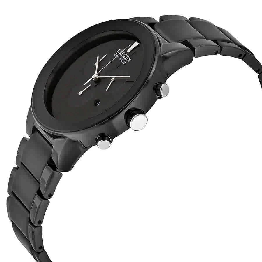 商品Citizen|Axiom Eco-Drive Chronograph Black Dial Watch AT2245-57E,价格¥1156,第2张图片详细描述