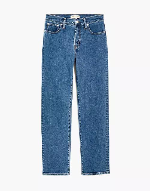 The Tall Perfect Vintage Straight Jean in Bright Indigo Wash: Instacozy Edition商品第5张图片规格展示
