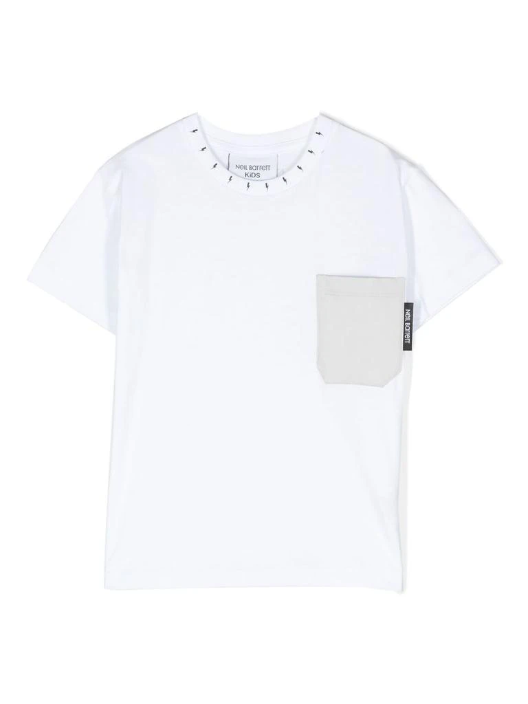 商品Neil Barrett|Neil Barrett Kids T-shirt,价格¥310,第1张图片