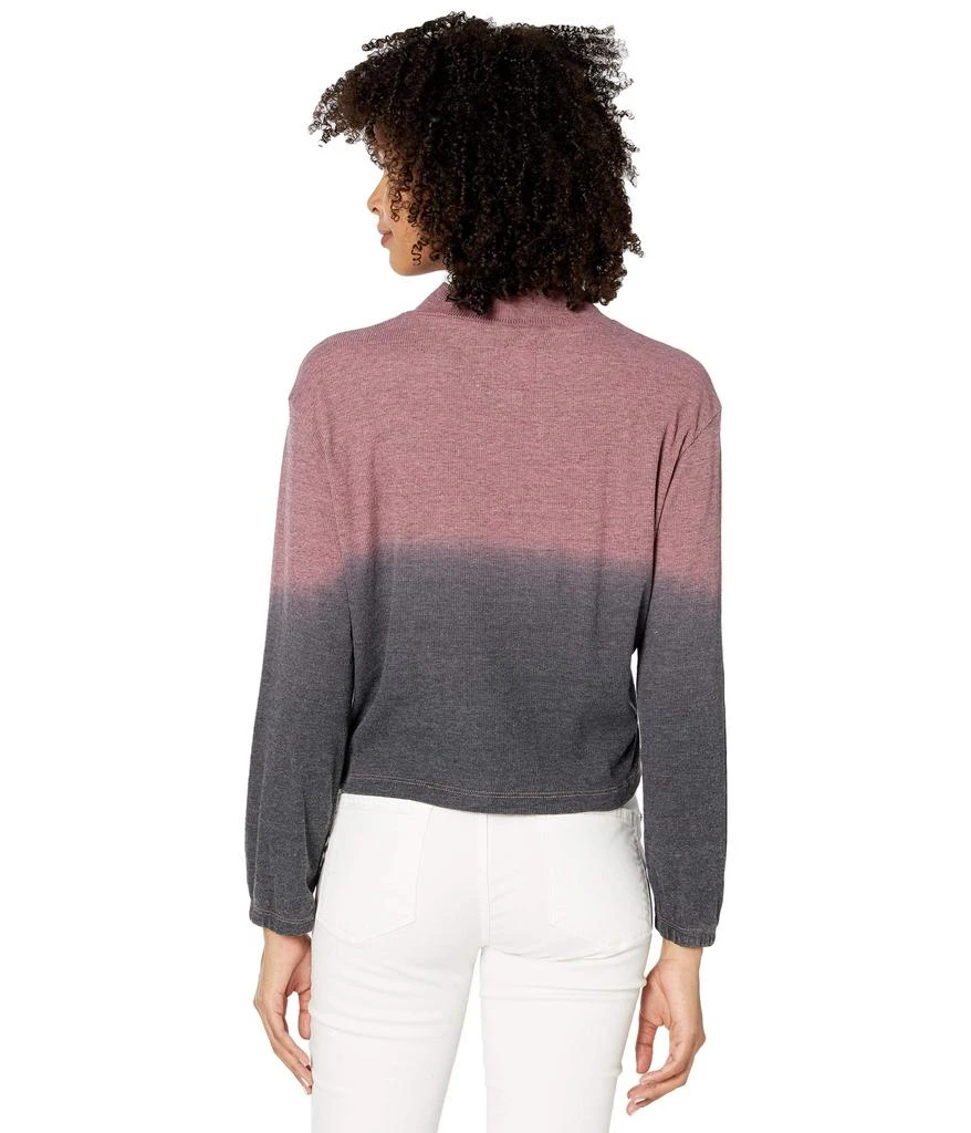 商品Chaser|Tri-Blend Jersey Rib Mock Neck Tee,价格¥150,第2张图片详细描述