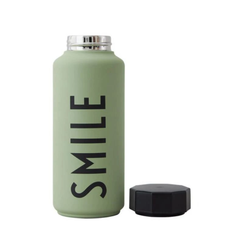 商品Design Letters|Smile water bottle 500ml in green,价格¥350,第2张图片详细描述