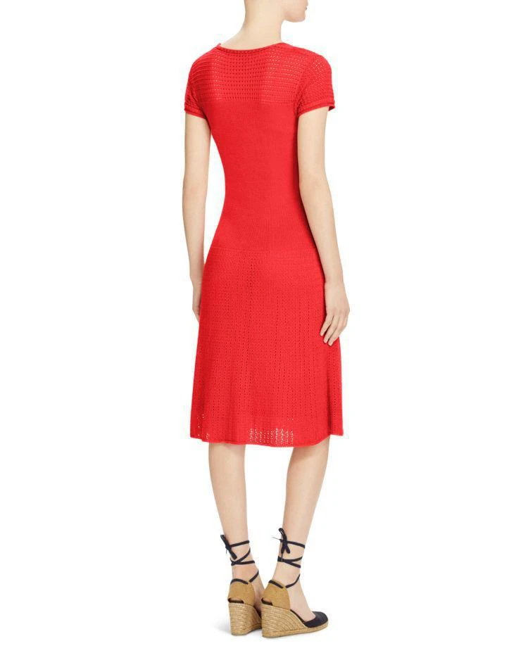 商品Ralph Lauren|Lauren Ralph Lauren Pointelle Knit Dress ,价格¥391,第2张图片详细描述