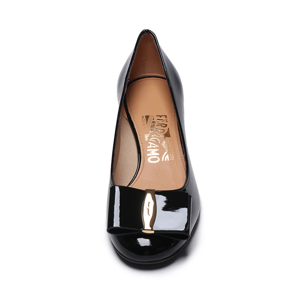 SALVATORE FERRAGAMO 黑色女士中跟鞋 0660862 商品