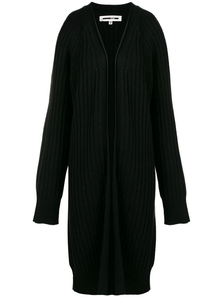 商品Alexander McQueen|Mcq By Alexander Mcqueen Womens Black Wool Cardigan,价格¥3700,第1张图片