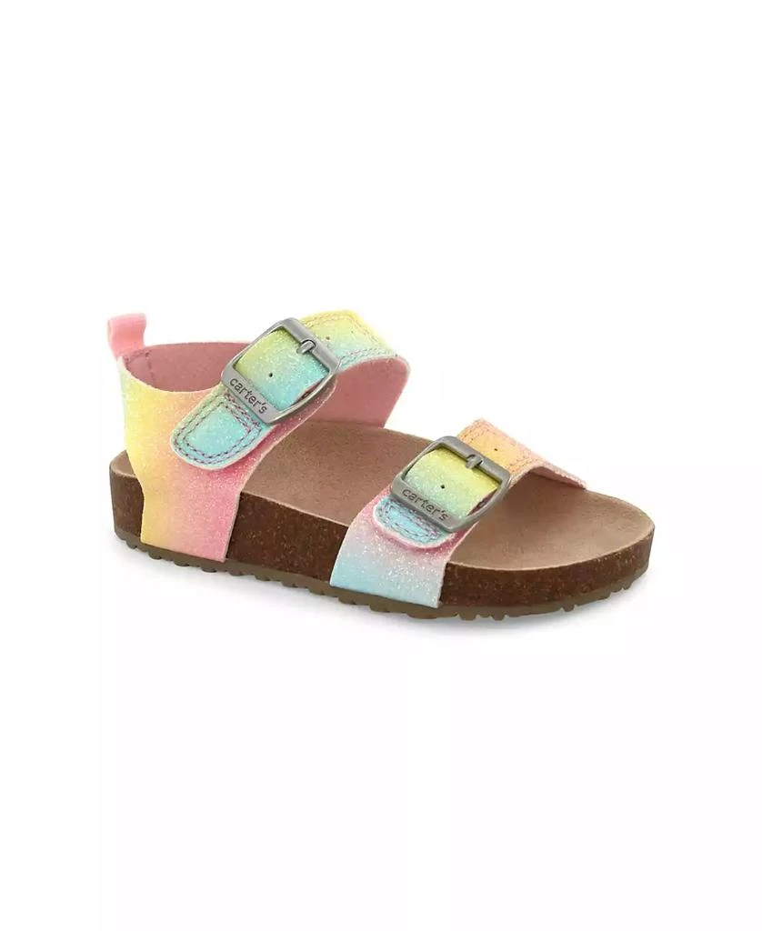 商品Carter's|Toddler Girls Duncan Casual Glitter Sandals,价格¥257,第1张图片