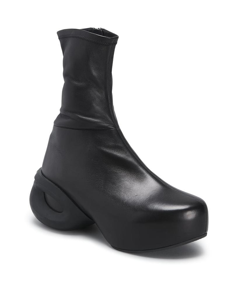 商品Givenchy|G Lambskin Ankle Clog Boots,价格¥9582,第4张图片详细描述