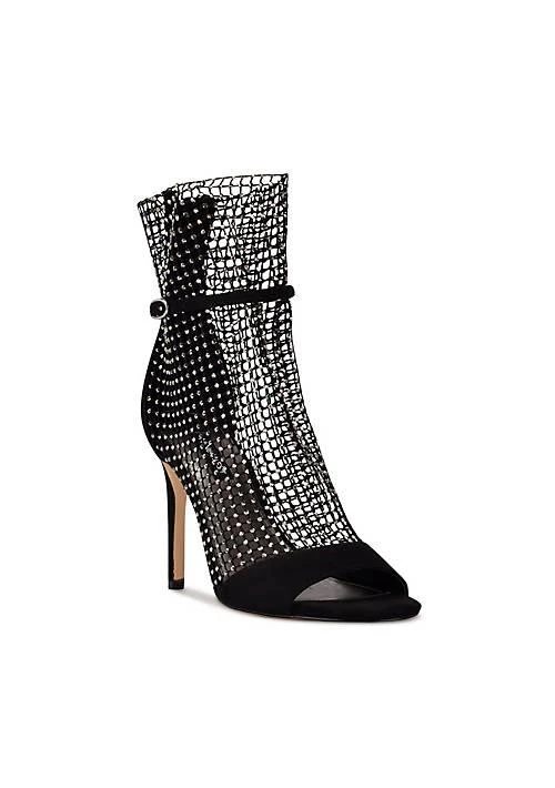 商品Nine West|West Imery Mesh Peep Toe Booties,价格¥653,第1张图片