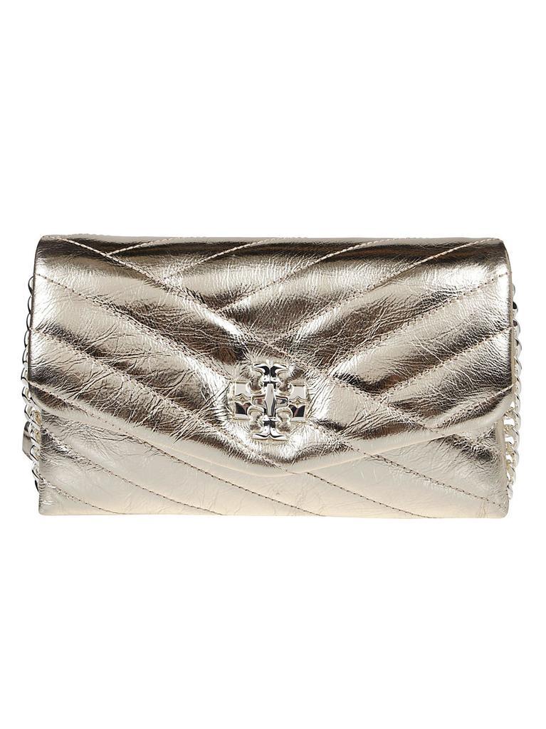 商品Tory Burch|Tory Burch Women's  Silver Other Materials Wallet,价格¥4136,第1张图片