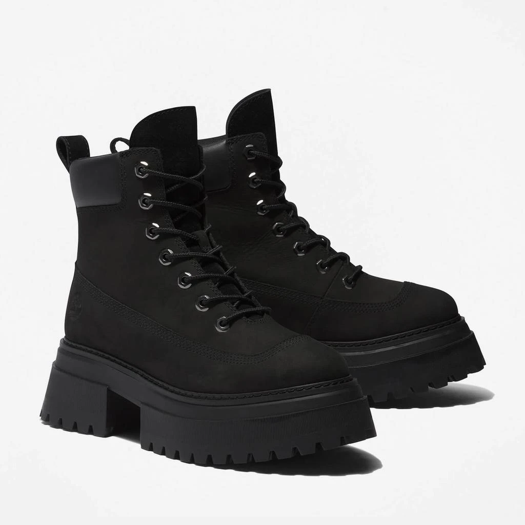 商品Timberland|Timberland Sky Nubuck Leather Platform Boots,价格¥781,第2张图片详细描述