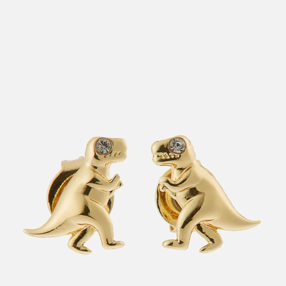商品Coach|Coach Women's Rexy Stud - Gold,价格¥257,第4张图片详细描述