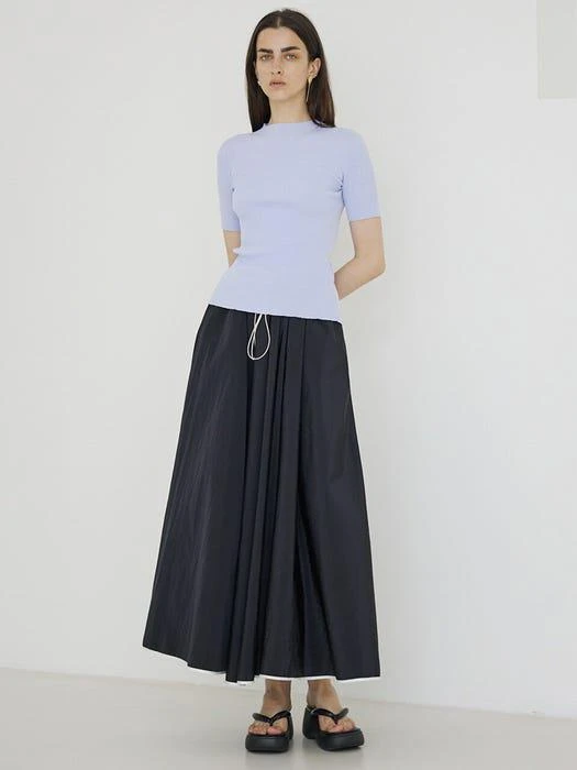 商品EKHON|EKHON Perrier Super Fine Knit Top (Apple Green),价格¥756,第4张图片详细描述