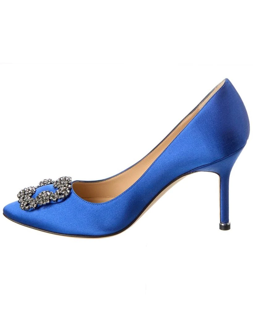 商品Manolo Blahnik|Manolo Blahnik Hangisi 90 Satin Pump, 41,价格¥7565,第2张图片详细描述