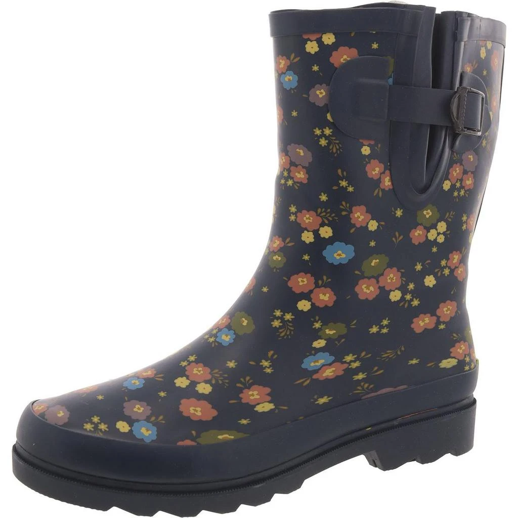 商品Western Chief|Western Chief Womens Prim Petals Lugged Sole Mid Calf Rain Boots,价格¥153,第1张图片