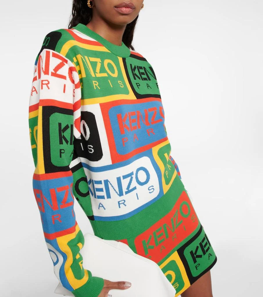 商品Kenzo|Logo cotton sweater,价格¥2640,第4张图片详细描述