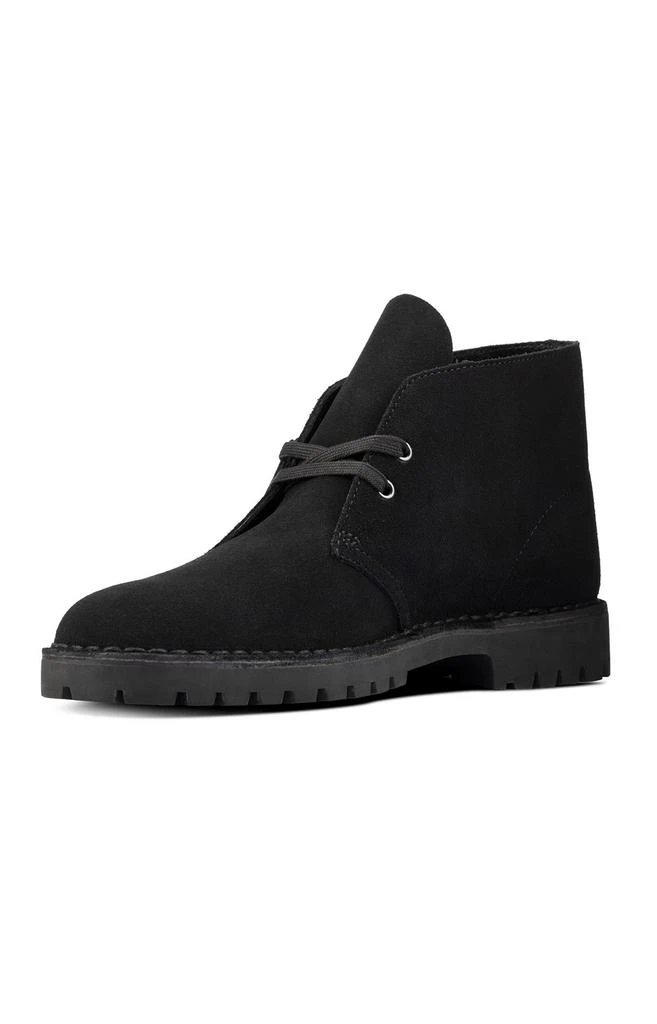 商品Clarks|(26162705) Desert Rock Boots - Black Suede ,价格¥476,第3张图片详细描述