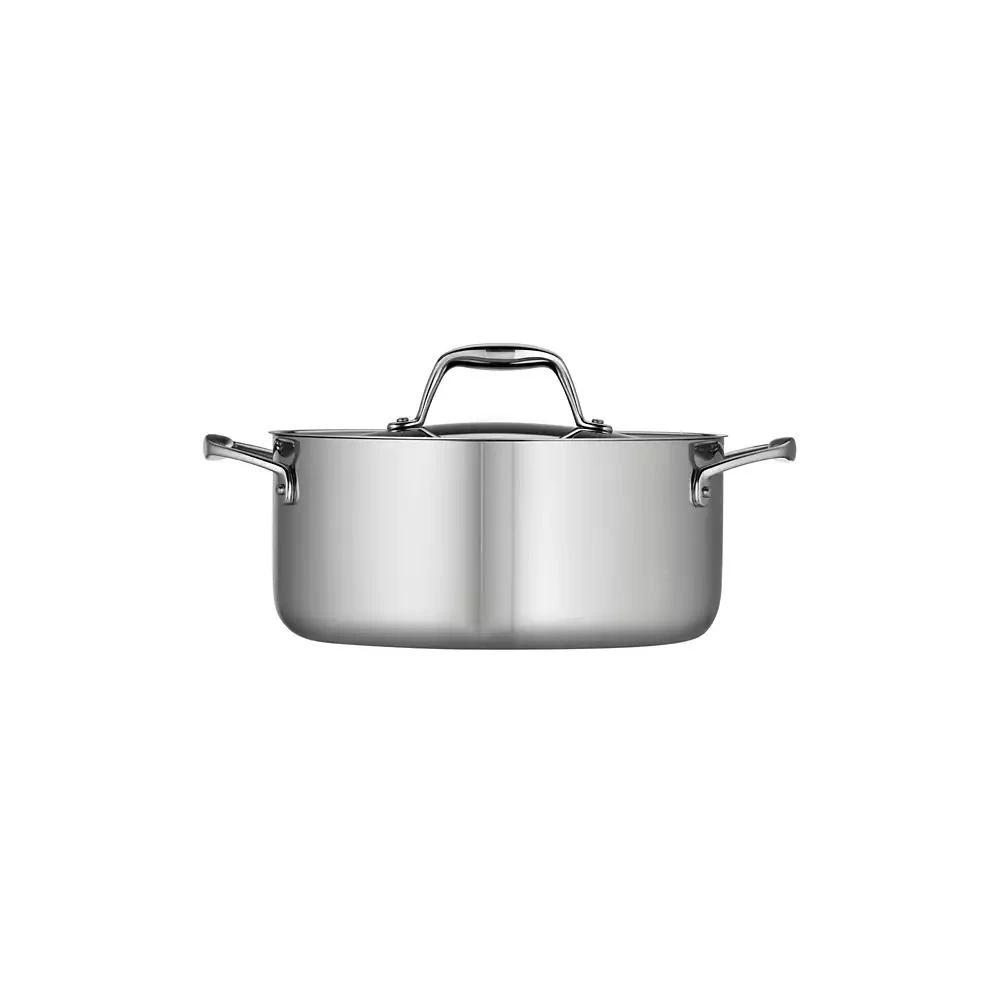 商品Tramontina|Gourmet Tri-Ply Clad 5 Qt Covered Dutch Oven,价格¥539,第2张图片详细描述