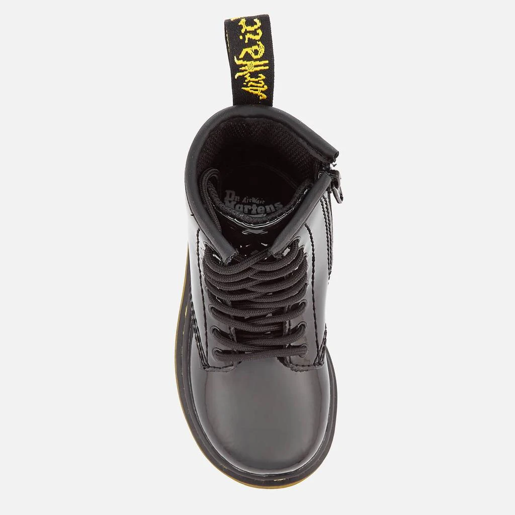 商品Dr. Martens|Dr. Martens Toddlers' 1460 T Patent Lamper Lace Up Boots - Black,价格¥345,第5张图片详细描述