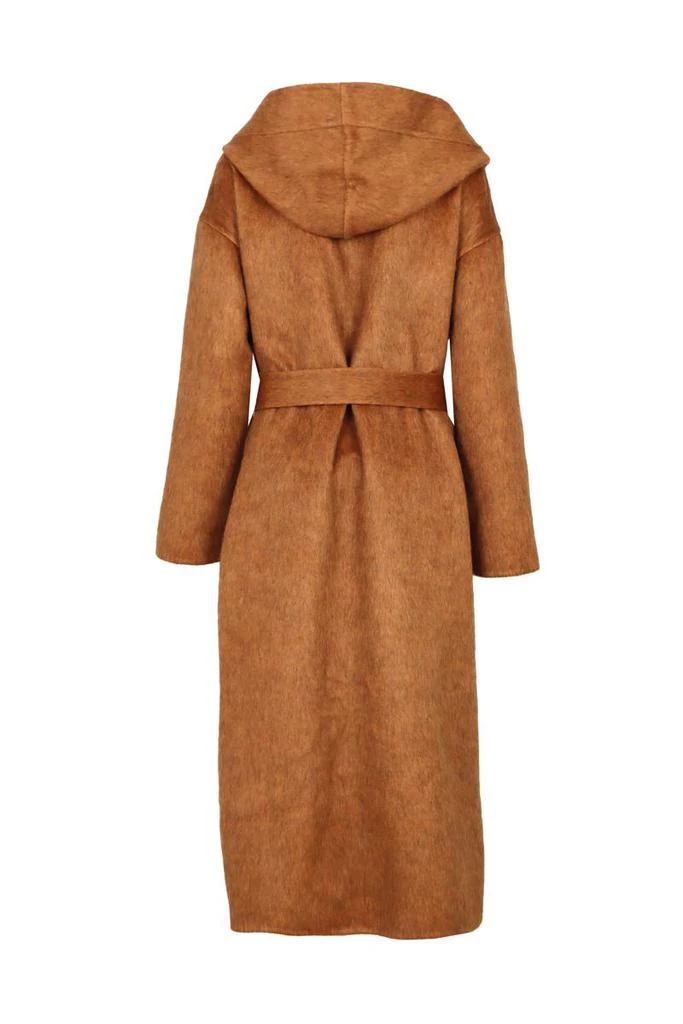 商品LANIFICIO COLOMBO|LANIFICIO COLOMBO Long cashmere coat with belt,价格¥29662,第2张图片详细描述