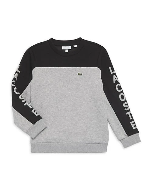 商品Lacoste|Little Boy's & Boy's Colorblock Crewneck Sweatshirt,价格¥268,第1张图片