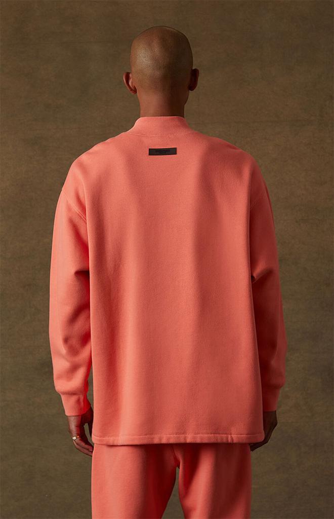 商品Essentials|Coral Relaxed Crew Neck Sweatshirt,价格¥632,第6张图片详细描述