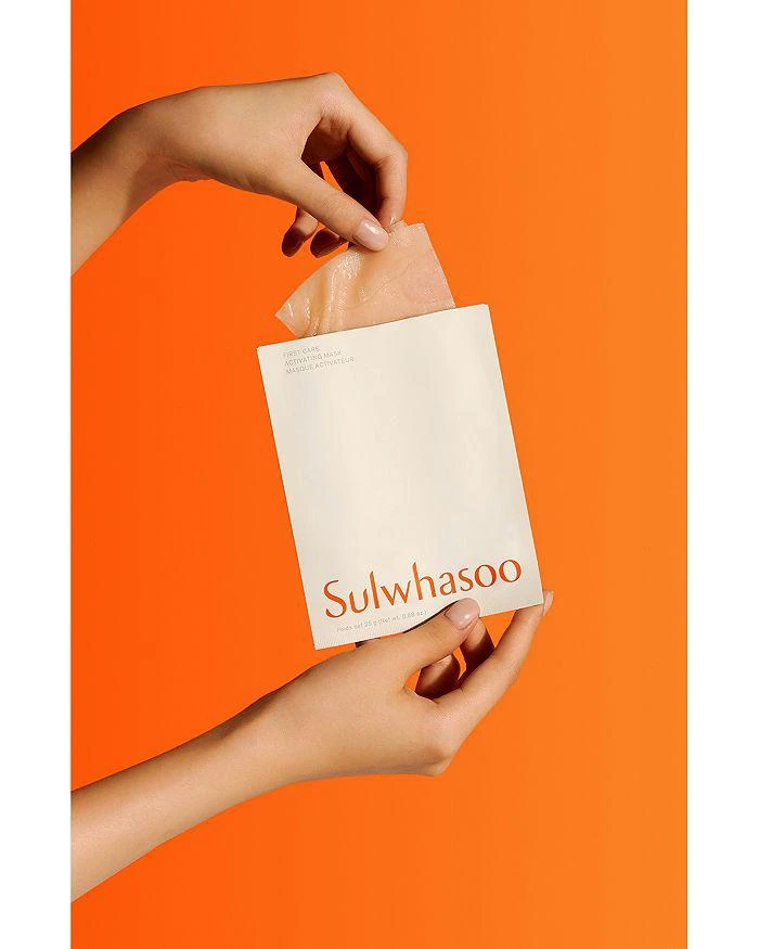 商品Sulwhasoo|First Care Activating Sheet Mask, Pack of 5,价格¥382,第4张图片详细描述