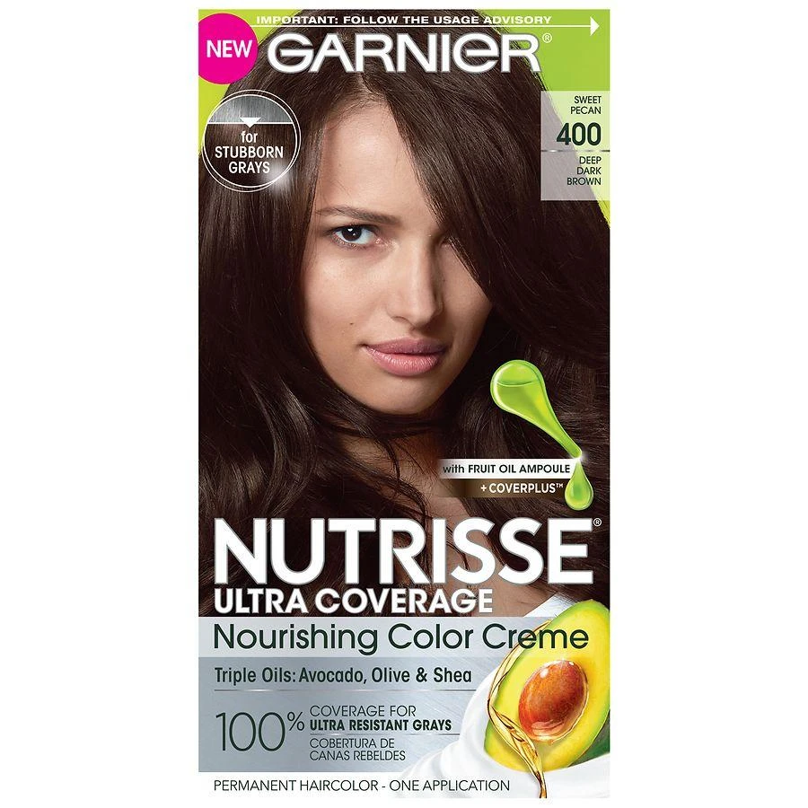 商品Garnier Nutrisse|Ultra Coverage Nourishing Color Creme Permanent Hair Color,价格¥63,第1张图片详细描述