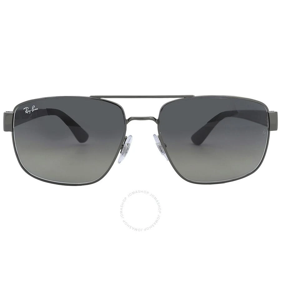 商品Ray-Ban|Gunmetal Aviator Sunglasses RB3663 004/71 60,价格¥852,第1张图片