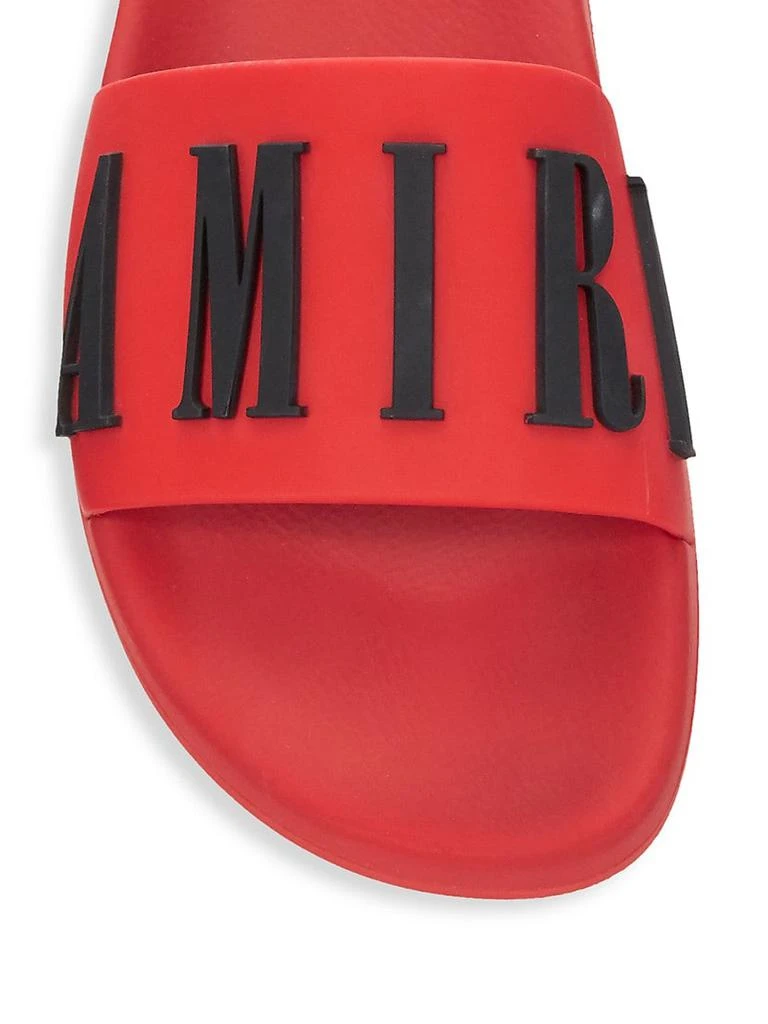 商品AMIRI|Logo Pool Slides,价格¥2038,第4张图片详细描述